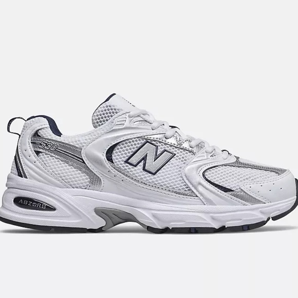 New Balance 530 Natural with Indigo - Picture 1 of 3